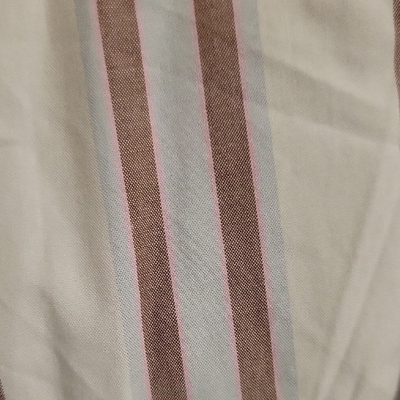 Anthropologie Striped Mini Dress - White and Purple - Picture 4 of 10